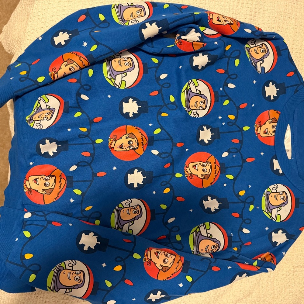 Disney Parks Toy Story Holiday Pullover S